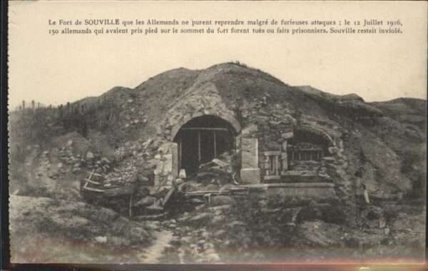 Fleury-devant-Douaumont le Fort de Souville