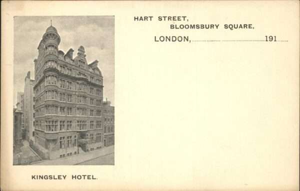London Hart Street
Bloomsbury Square