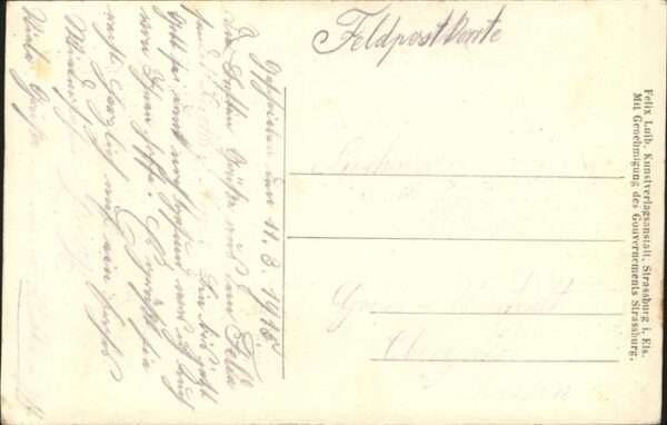Saint-Dier-d Auvergne Feldpostkarte – Bild 2