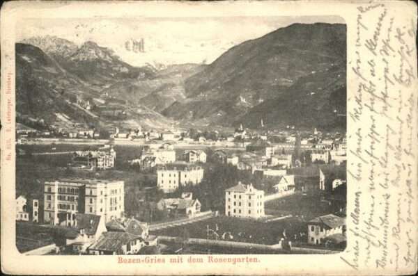 Bozen Suedtirol Gries
Rosengarten
