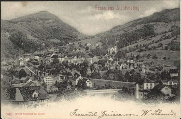 Lichtensteig Panorama