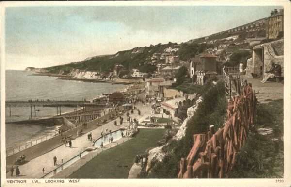 Ventnor Isle of Wight Looking West