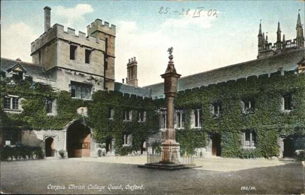Oxford Oxfordshire Corpus Christi College Quad