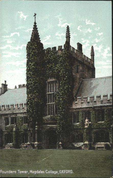 Oxford Oxfordshire Founders Tower
Magdalen College