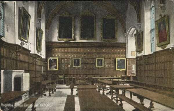 Oxford Oxfordshire Magdalen College
Dining Hall