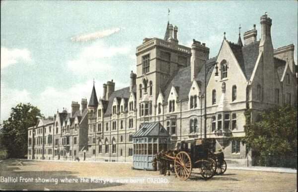 Oxford Oxfordshire Balliot Front showing