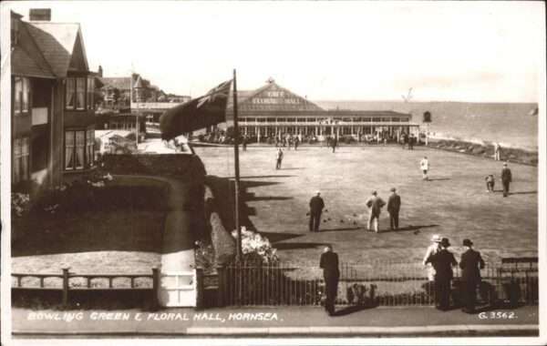 Hornsea Green and Floral Hall
