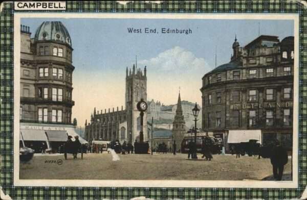 Edinburgh Scotland West End