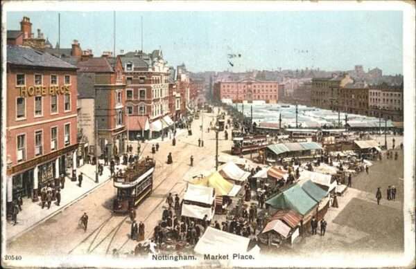 Nottingham UK Market Place