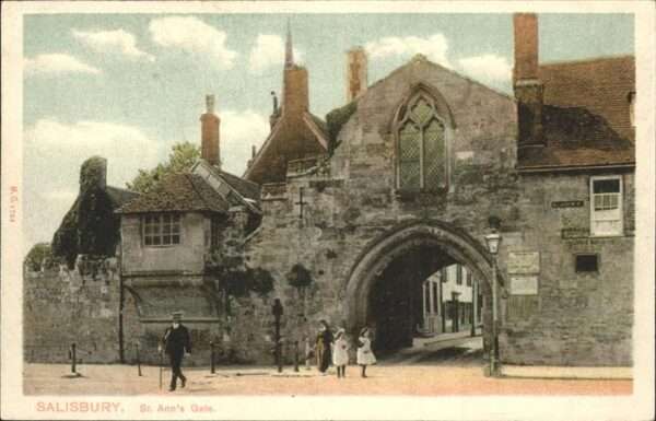 Salisbury Wiltshire St. Anne`s Gate