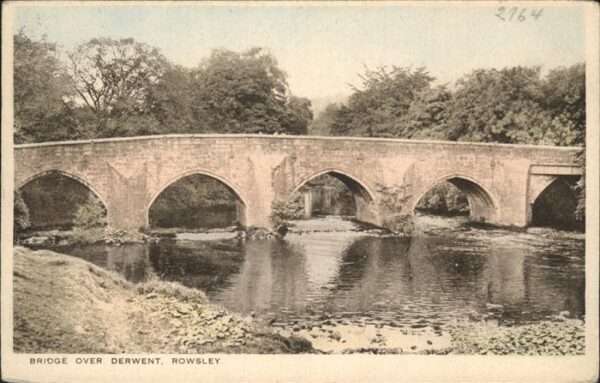 Rowsley Bridge over Derwent