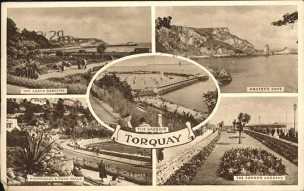 Torquay Torbay Tor Abbey Gardens
Harbour
Promenade R