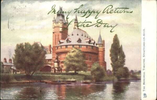 Stratford-on-Avon Oilette Postcard Nr. 774