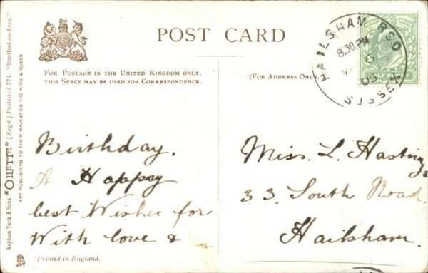 Stratford-on-Avon Oilette Postcard Nr. 774 – Bild 2