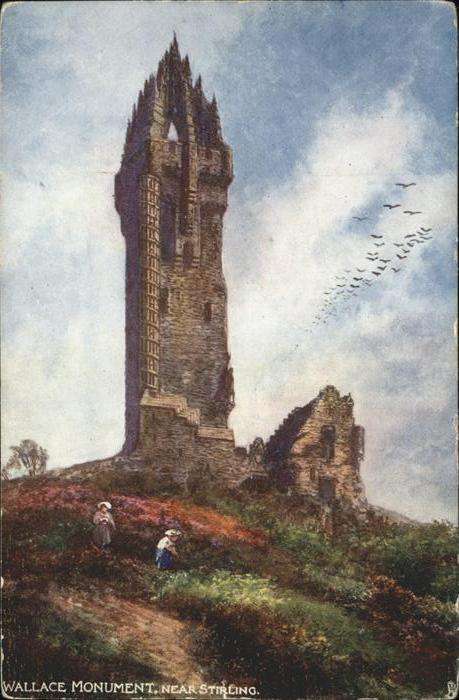 Stirling Wallace Monument
Oilette Postcard 6157