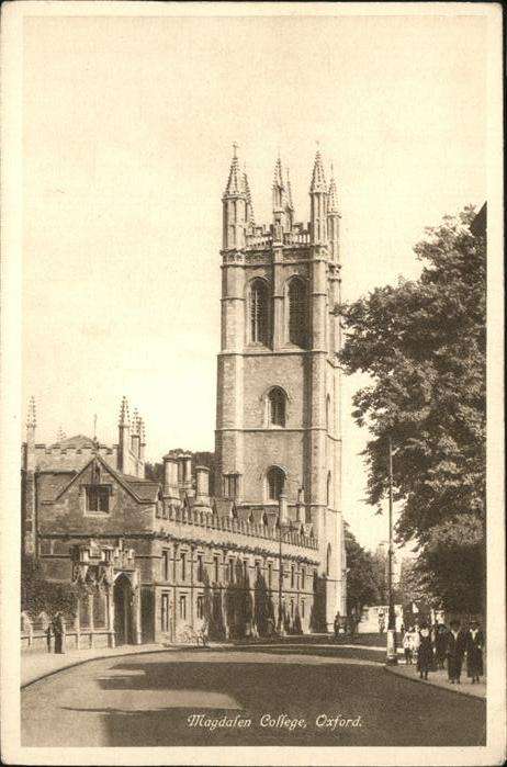 Oxford Oxfordshire Magdalen College