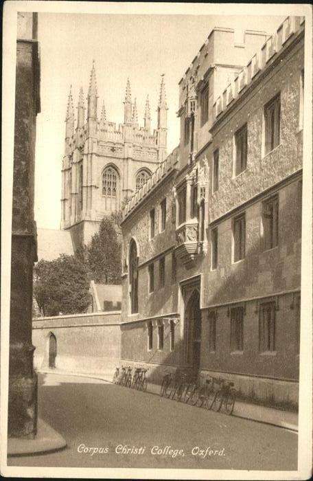 Oxford Oxfordshire Corpus Christi College
