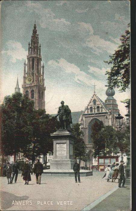 Anvers Antwerpen Place Verte