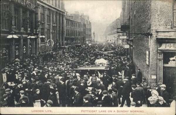 London Petticoat Lane
Sunday Mornning