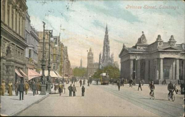 Edinburgh Scotland Princess Street