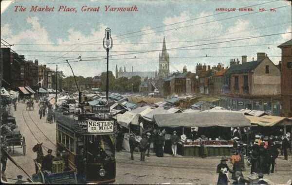 Great Yarmouth Marktplatz