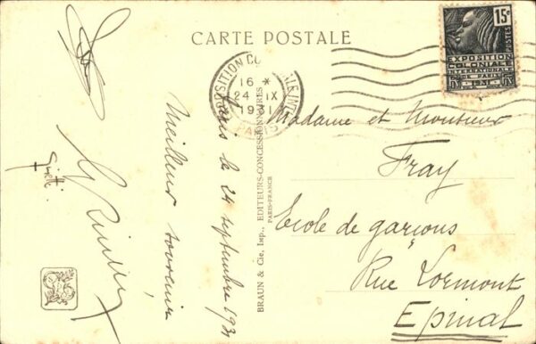 Exposition Coloniale Paris 1931 Palais Metropolitaine – Bild 2