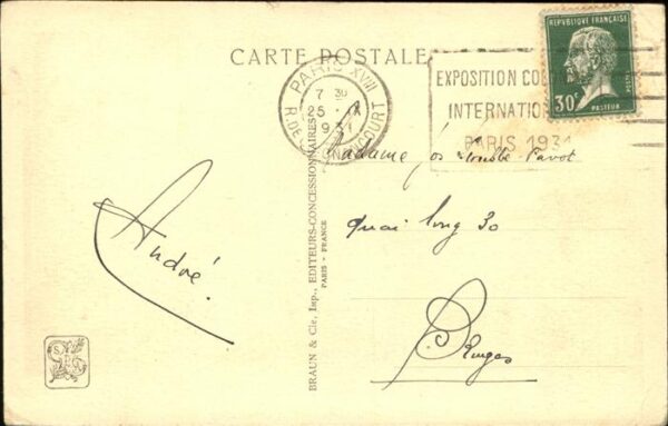 Exposition Coloniale Paris 1931 Cite Internationale des Informations – Bild 2