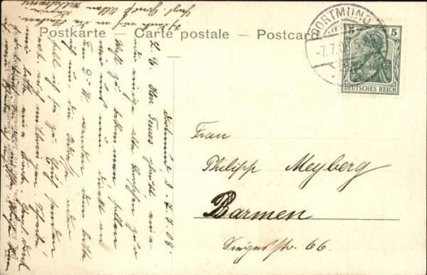 Kuenstlerkarte Paul Konewka Pyramus – Bild 2