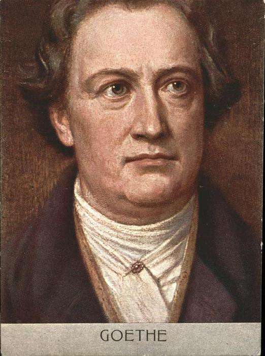 Goethe Johann Wolfgang von