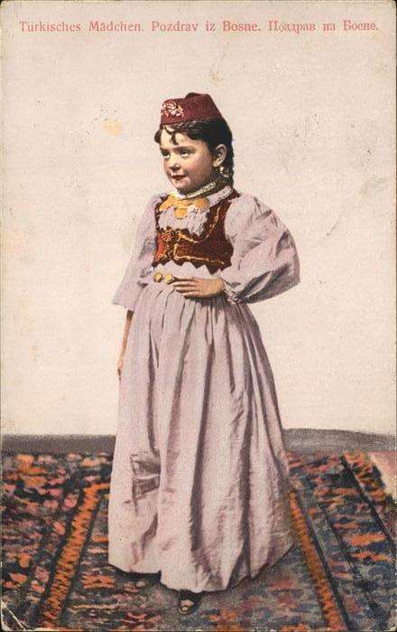 Trachten Türkisches Mädchen