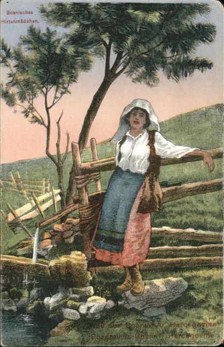 Hirte Bosnisches Mädchen