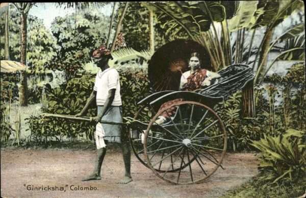 Colombo Ceylon Sri Lanka Ginricksha