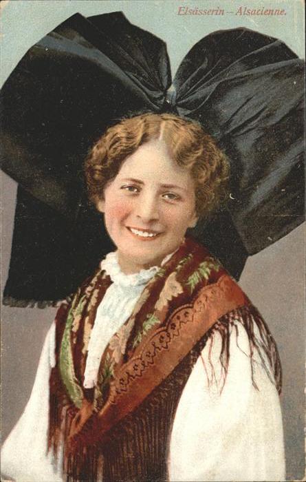 Trachten Elsässerin
