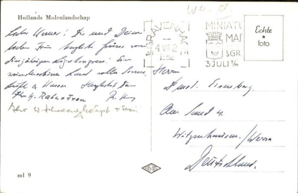 Windmuehlen Holland – Bild 2
