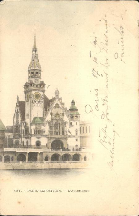 Exposition Universelle Paris 1900