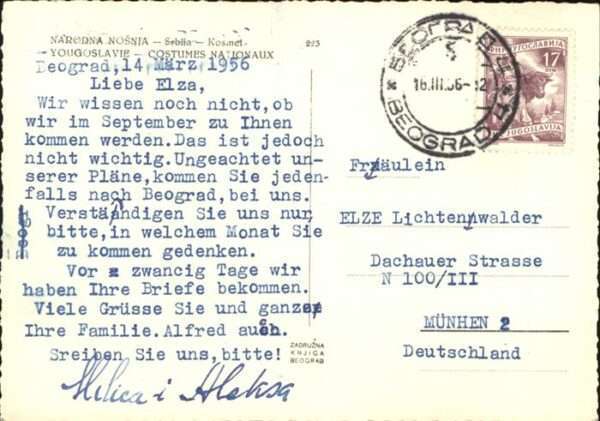 Trachten Jugoslawien – Bild 2