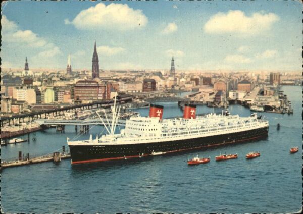 Dampfer Oceanliner Hanseatic