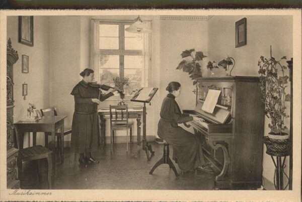 Geige Musikzimmer Klavier Institut Kloster Si