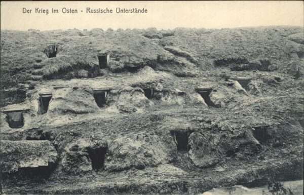 Militaria Russische Unterstände