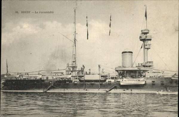 Schiffe Ships Navires Brest Formidable