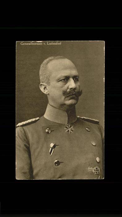 Generaele Leutnant Ludendorf