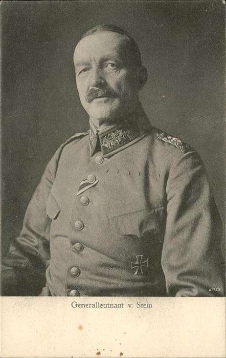 Generaele Leutnant v Stein