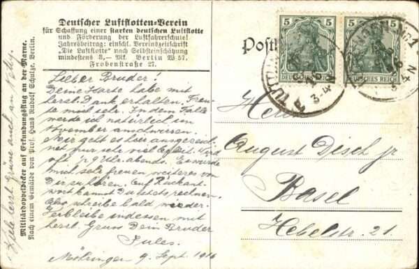 Flugzeuge Militaria Künstler Hans Rudolf Schulz – Bild 2