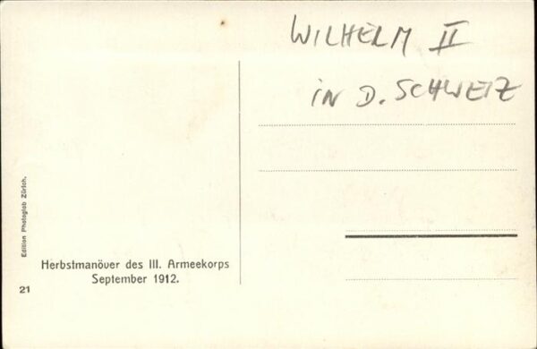 Persoenlichkeiten Wilhelm II Pickehaube – Bild 2