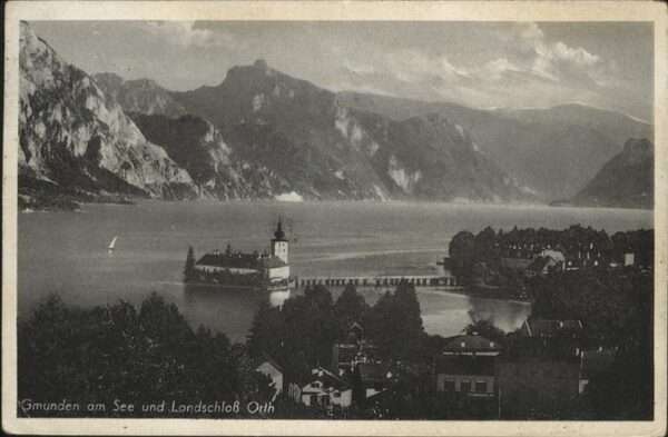 Gmunden Salzkammergut Landchloß Orth