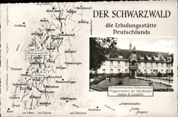 Schwarzwald Panoramakarte
StraÃŸburg
Freudenstadt