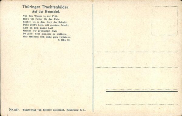 Trachten Thüringen Heumahd – Bild 2