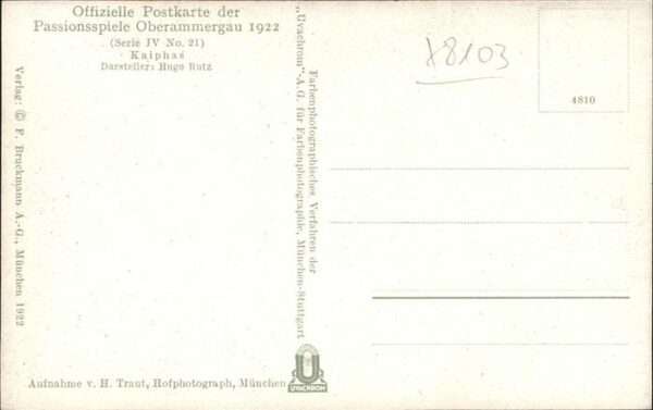 Passionsspiele Oberammergau Kaiphas No 21 – Bild 2