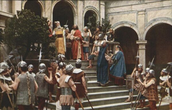 Passionsspiele Oberammergau Jesus vor Annas No 23