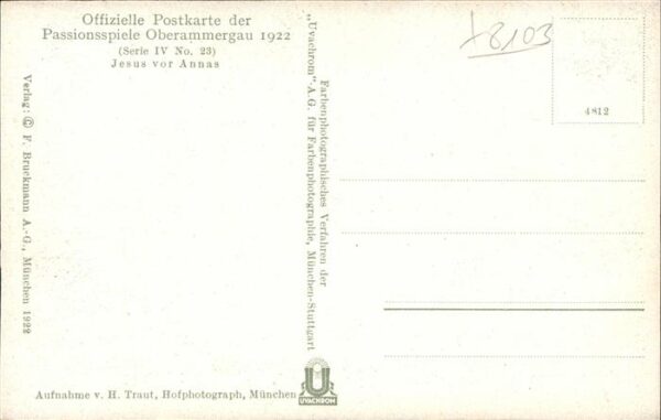 Passionsspiele Oberammergau Jesus vor Annas No 23 – Bild 2